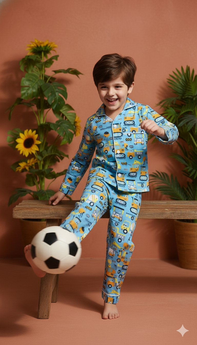 Boq & Tie Pajama Set